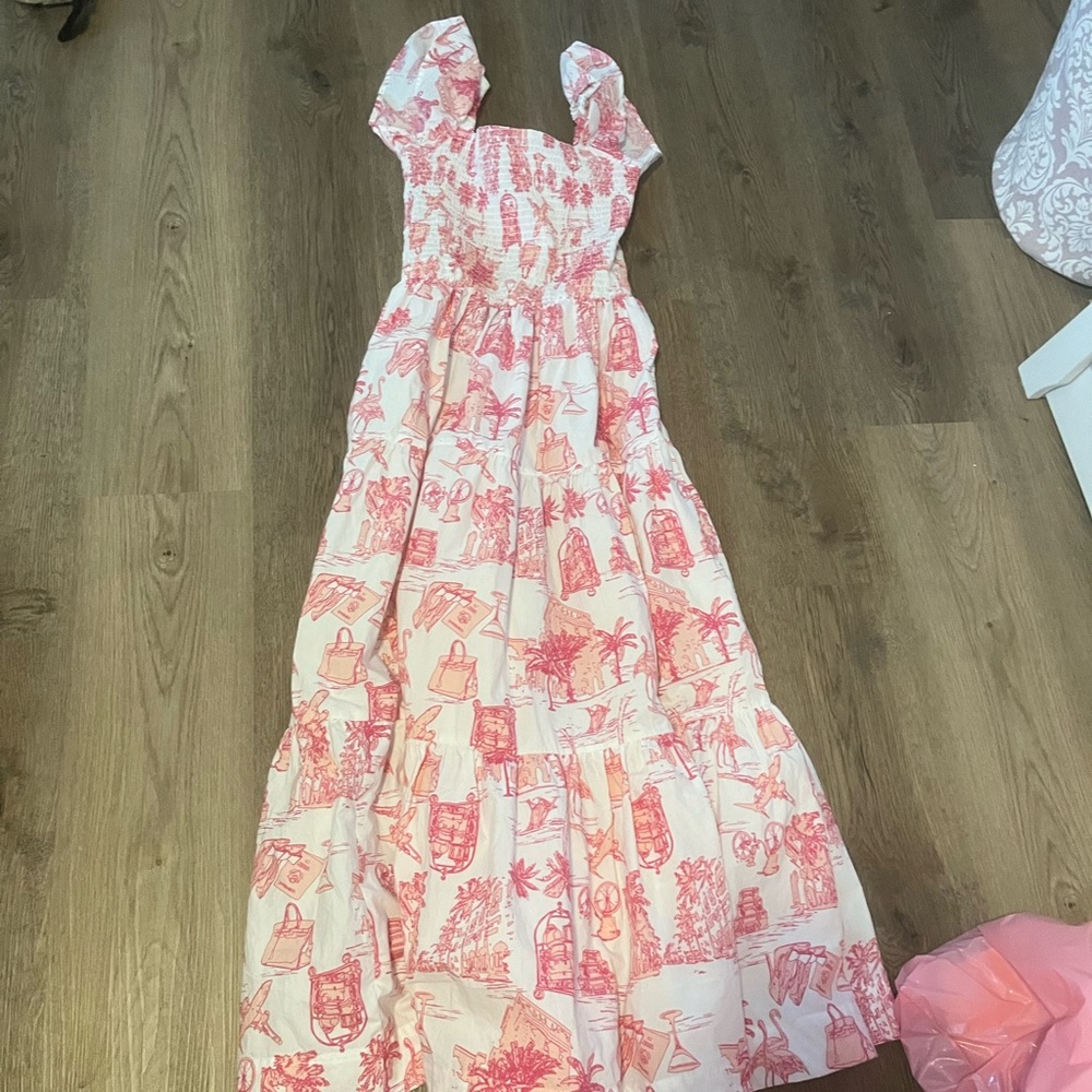 Pink dress!